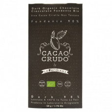 Cacao Crudo Raw Hořká čokoláda 90% 50g