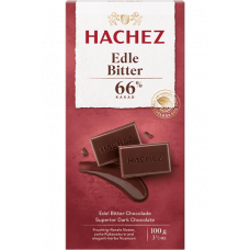 Hachez  hořká čokoláda 66%  10..