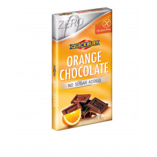 Hořká čokoláda s pomerančem bez cukru 75g